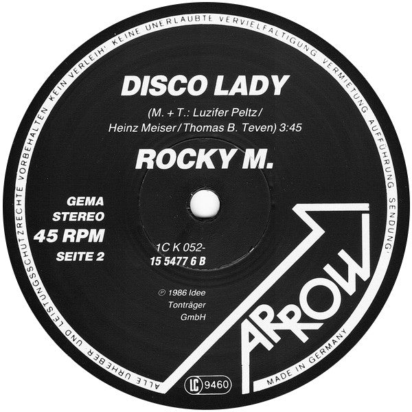 Rocky M.* : Disco Lady (12", Maxi)