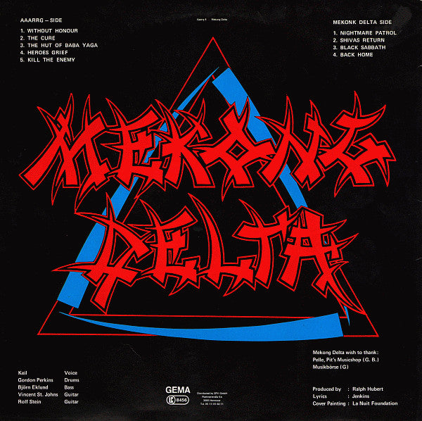 Mekong Delta : Mekong Delta (LP, Album)