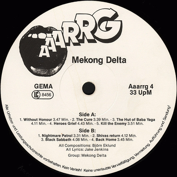 Mekong Delta : Mekong Delta (LP, Album)