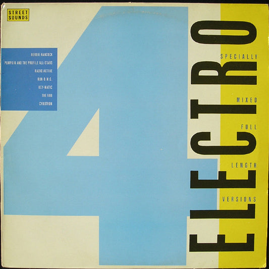 Various : Street Sounds Electro 4 (LP, Comp, Mixed)