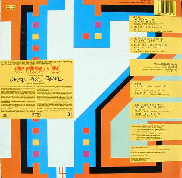 Various : Street Sounds Hip Hop Electro 12 (LP, Comp, Mixed)