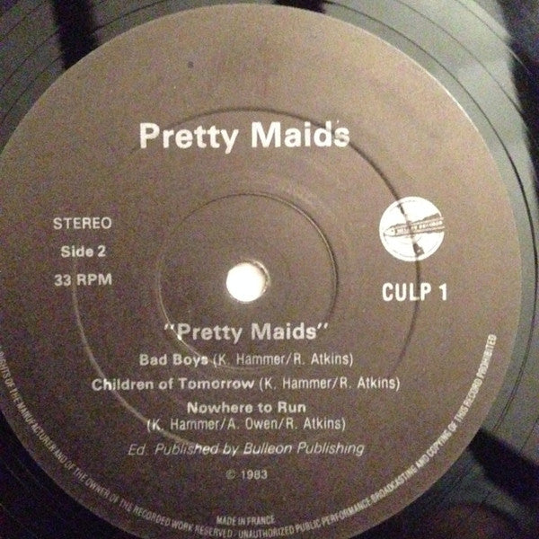 Pretty Maids : Pretty Maids (12", MiniAlbum)