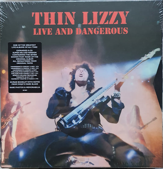 Thin Lizzy : Live And Dangerous (Box, Dlx + CD, Album, RE, RM + CD, RM + CD, RM + C)