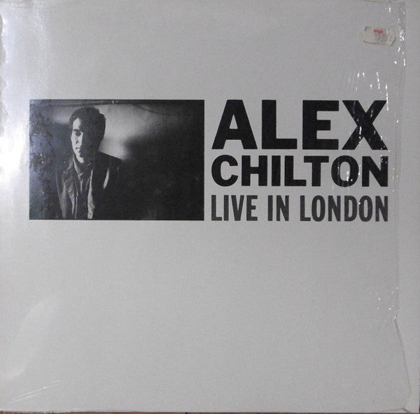 Alex Chilton : Live In London (LP, Album, RE, Whi)