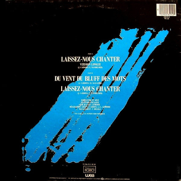 Gold (3) : Laissez-Nous Chanter (12", Maxi)