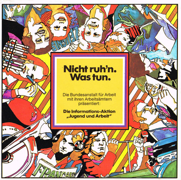 Horst Mand : Nicht Ruh'n. Was Tun. (Flexi, 7", Single)