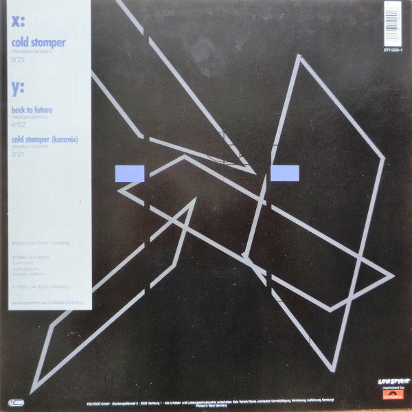 WestBam : Cold Stomper (12", Maxi)