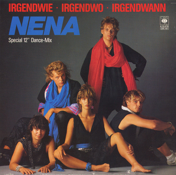 Nena : Irgendwie · Irgendwo · Irgendwann (Special 12" Dance-Mix) (12", Maxi)