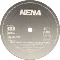 Nena : Irgendwie · Irgendwo · Irgendwann (Special 12" Dance-Mix) (12", Maxi)