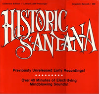 Santana : Historic Santana (LP, Comp)