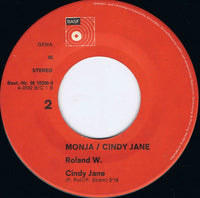 Roland W. : Monja / Cindy Jane (7", Single, RE)