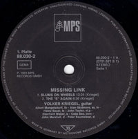 Volker Kriegel : Inside: Missing Link (2xLP, Album, RE)