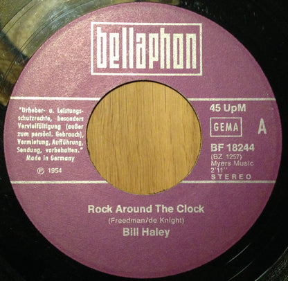 Bill Haley : Rock Around The Clock / See You Later Alligator (7", Single)