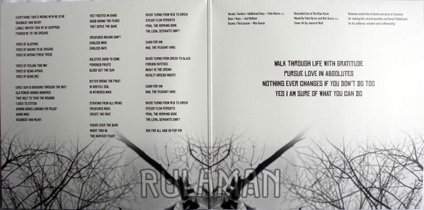 Rulaman : To Serve The Dune (LP, Album, Ltd, Gre)