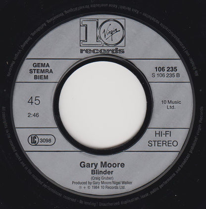 Gary Moore : Shapes Of Things (7", Single)