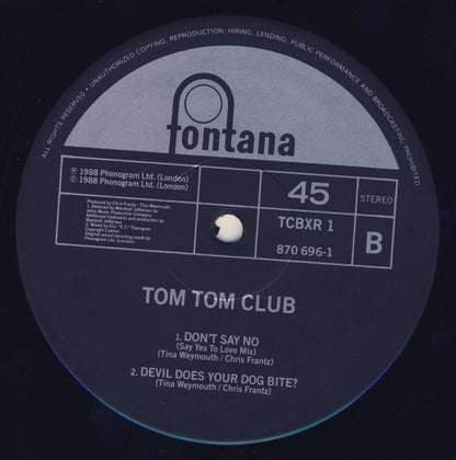 Tom Tom Club : Don't Say No (The Marshall Jefferson Remixes) (12")