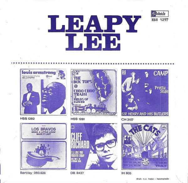 Leapy Lee : Little Arrows / Time Will Tell (7", Single)