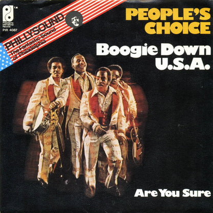 People's Choice : Boogie Down U.S.A. / Are You Sure (7")