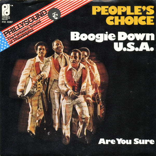 People's Choice : Boogie Down U.S.A. / Are You Sure (7")
