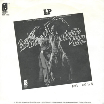 People's Choice : Boogie Down U.S.A. / Are You Sure (7")