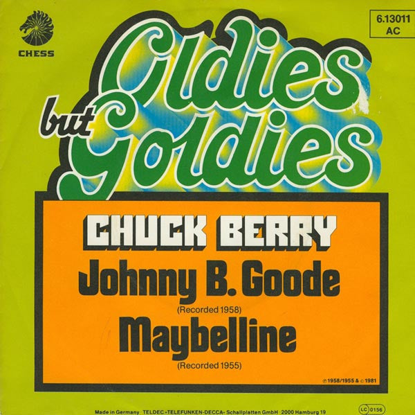 Chuck Berry : Johnny B. Goode / Maybelline (7", Single)
