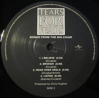 Tears For Fears : Songs From The Big Chair (LP, Album, RE)