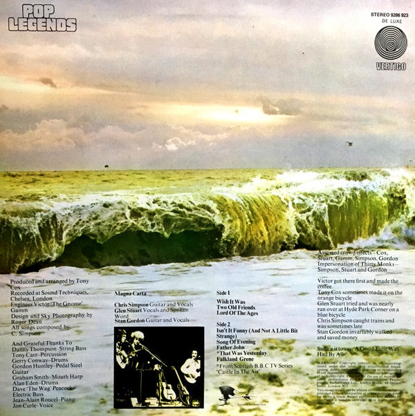 Magna Carta : Lord Of The Ages (LP, Album, RE)