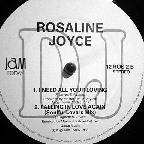 Rosaline Joyce : Falling In Love Again (12")