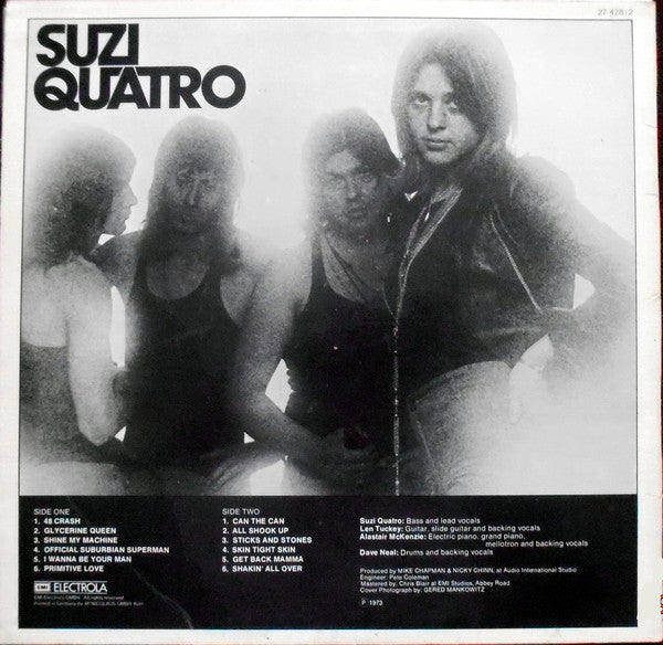 Suzi Quatro : Suzi Quatro (LP, Album, Club)