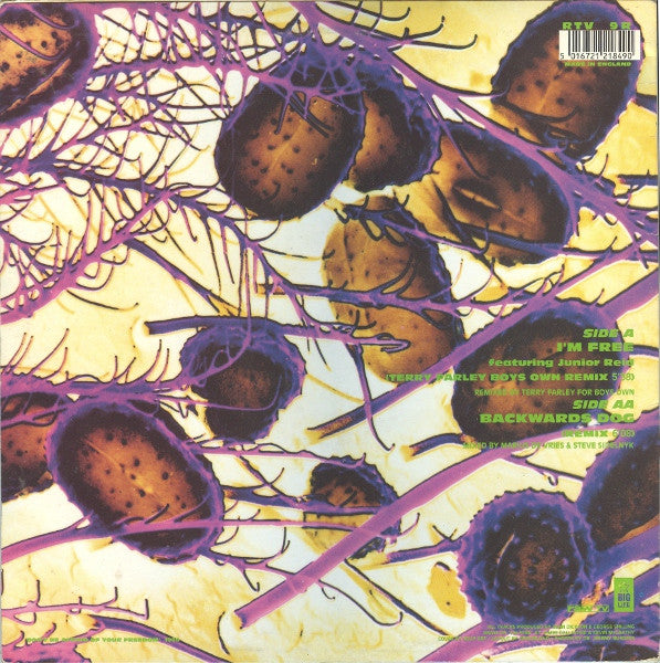 The Soup Dragons : I'm Free /  Backwards Dog (Remixes) (12")