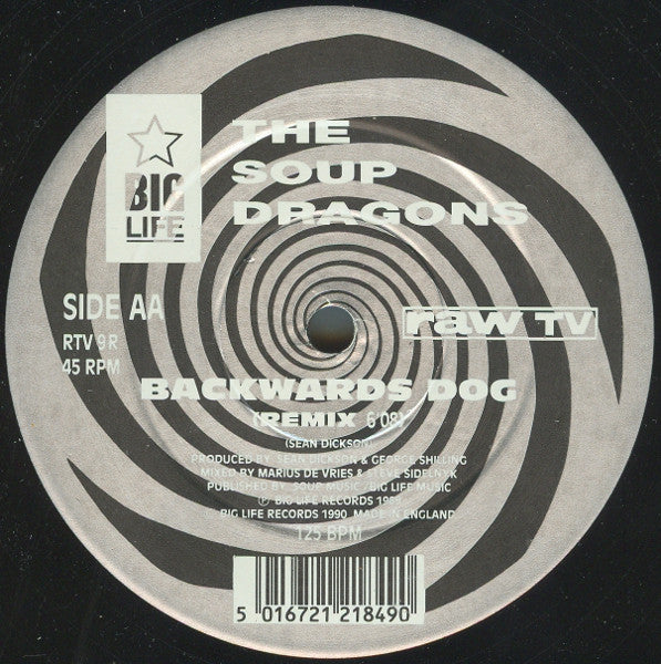 The Soup Dragons : I'm Free /  Backwards Dog (Remixes) (12")