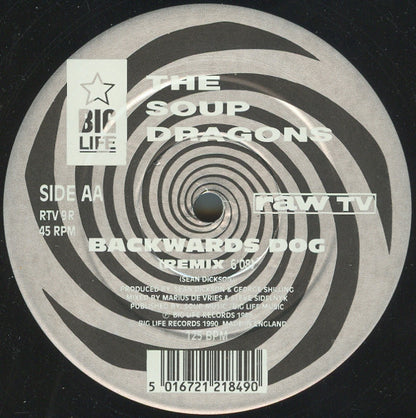 The Soup Dragons : I'm Free /  Backwards Dog (Remixes) (12")