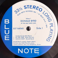 Donald Byrd : At The Half Note Cafe Volume 1 (LP, Album, RE, 180)