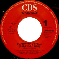 Bonnie Tyler : If You Were A Woman (And I Was A Man) (7", Single)