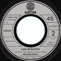 Beggars Opera : Two Timing Woman (7", Single)