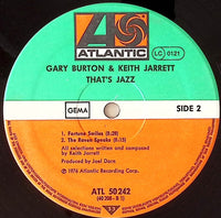 Gary Burton & Keith Jarrett : Gary Burton & Keith Jarrett (LP, Album, RE, Gat)