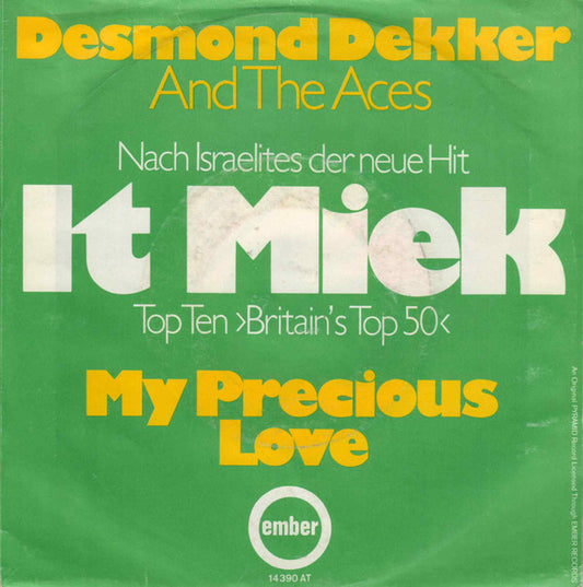 Desmond Dekker And The Aces* : It Miek (7", Single)