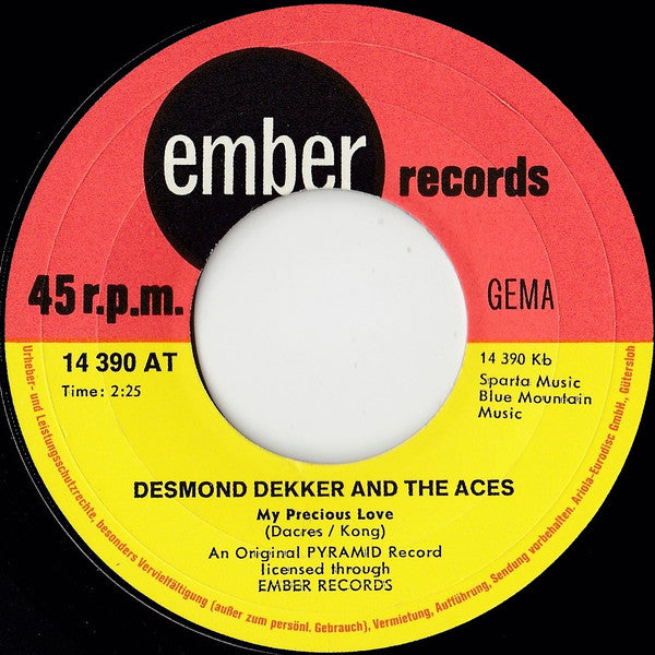 Desmond Dekker And The Aces* : It Miek (7", Single)