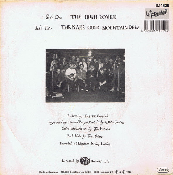 The Pogues & The Dubliners : The Irish Rover (7", Single)
