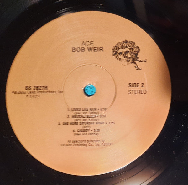 Bob Weir : Ace (LP, Album, RE)