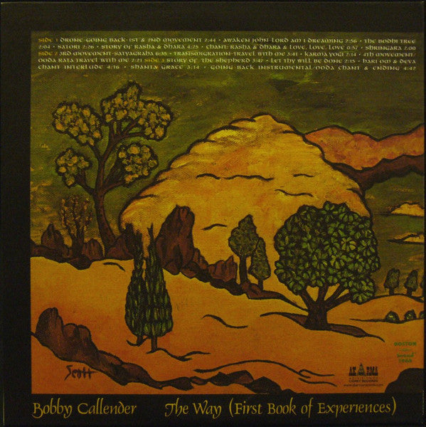 Bobby Callender : The Way (First Book Of Experiences) (2xLP, RE)