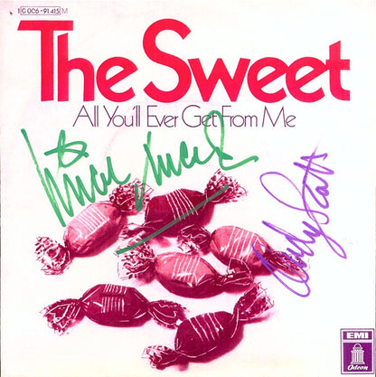 The Sweet : All You'll Ever Get From Me (7", Single, Mono)