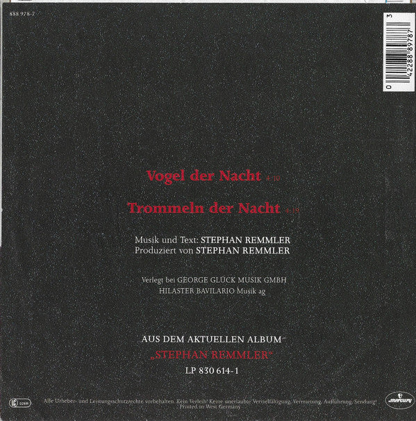 Stephan Remmler : Vogel Der Nacht (7", Single)