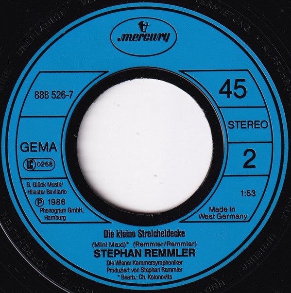 Stephan Remmler : Unter Einer Kleinen Decke In Der Nacht (Das Kuschellied) (7", Single)
