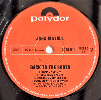 John Mayall : Back To The Roots (2xLP, Album, Gat)