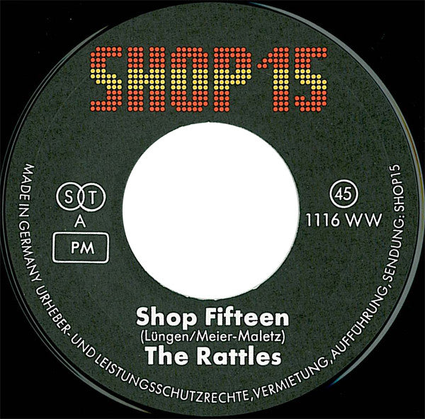 The Rattles : Shop 15 (7", Single)