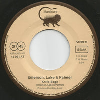 Emerson, Lake & Palmer : Lucky Man / Knife-Edge (7", Single, RE)