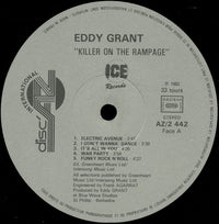 Eddy Grant : Killer On The Rampage (LP, Album)