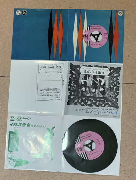 The 5.6.7.8's : Come See Me (7", Single, Whi)