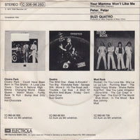 Suzi Quatro : Your Mamma Won't Like Me (7", Single)